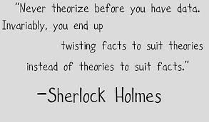 A few Sherlock Holmes/Sir Arthur Conan Doyle quotes because I&#39;m ... via Relatably.com