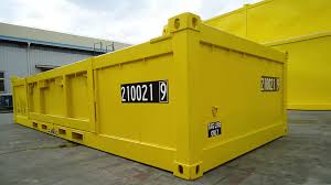 DNV2.7-1 ISO10855 Standard 20ft 20 Feet Half Height Open Top ...