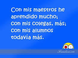 Resultat d'imatges de frases educacion