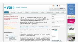 Dr. Klaus-Peter Elpel bereichert den VOI-Beirat - VOI - Verband ...