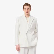 Men's Double Breasted Embroidered Heritage Badge Blazer ...