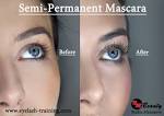 Mascara for semi permanent eyelashes