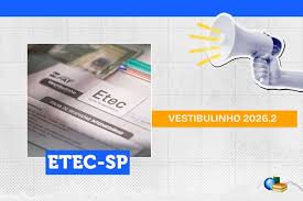 Etec (SP) divulga datas do Vestibulinho 2026.2; veja cronograma de provas