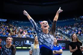 BYU Gymnastics Soars to Season-High, Southern Utah Celebrates Alumni Night
