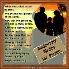 Happy Anniversary Mom &amp; Dad - Poems and Anniversary Quotes for ... via Relatably.com