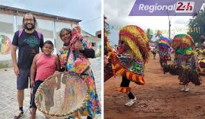 OLÍMPIA NO NORDESTE! Pesquisador da Capital do Folclore mergulha nas tradições do maracatu rural em Pernambuco.
