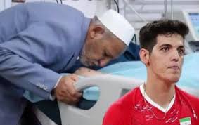 ویدیو| لحظه اعلام خبر فوت صابر کاظمی و اشک‌های پدر