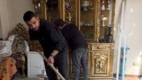 فیلم لحظاتی دردناک و تلخ از آواربرداری منزل سرلشکر باقری / خانه‌ای که شهیده سرجدا دارد !