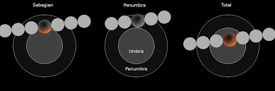 Image result for Gerhana bulan penumbra.