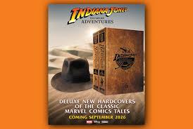 Marvel Unveils New Deluxe Indiana Jones Hardcovers, Arriving September 2026