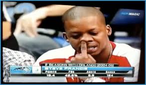 Steve Francis pays tribute to Ralph Wiggum on national television - 6a00d83451b84f69e20120a93b841e970b-550wi