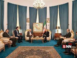دیدار معاون سیاسی رئیس پارلمان لبنان با لاریجانی