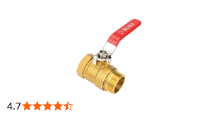 Brass Ball Valve 1" DN25 Level Handle Male and Female ...