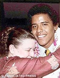 Barack Obama with his grandmother Madelyn Dunham, who died days before he won the presidential election - article-1083414-025F77A4000005DC-207_233x303