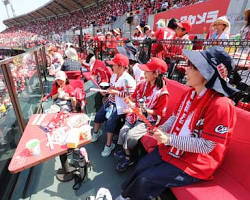 マツダスタジアム コカ・コーラテラスシートの画像