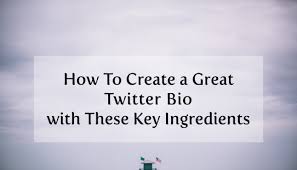 How To Write A Great Twitter Bio With These Key Ingredients ... via Relatably.com