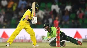 Watch: Ghazi Ghori channels Gilchrist and Dhoni with superb catch to dismiss Oliver Peake in AUS vs PAK in 3rd ODI