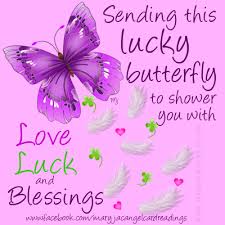 Lucky Horseshoe - Lucky Butterfly - Wishing Fairy - Good luck ... via Relatably.com