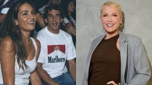 Brunet recupera foto com Ayrton Senna e Xuxa reage: 'Tudo e mais um pouco'