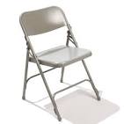 Chaise pliante acier
