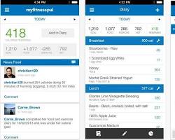 รูปภาพMyFitnessPal app