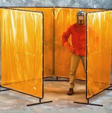 4 Panel Portable Welding Screens | Tarps Now