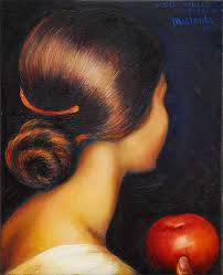 Resultado de imagen de pinturas de julio romero de torres