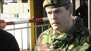 Brigadier George Norton, Northern Ireland Garrison Commander, has been speaking about the attack outside Massereene army base. - _45548194_georgenorton