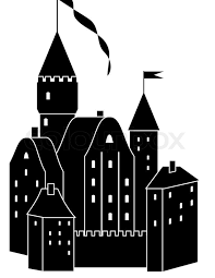 Bildergebnis für castle on hill silhouette