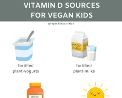 Image of Vitamin D sources: sunlight, fortified milk, and supplements