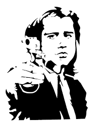 Pulpfiction Vincent Vega by GraffitiWatcher - Pulpfiction_Vincent_Vega_by_GraffitiWatcher