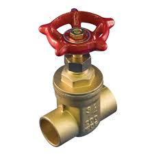 Aqua-Dynamic Gate Valve 1/2 Inch Brass Solder Lead Free ...