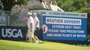 Scioto Country Club has high heat, no riding carts at U.S. Senior Open