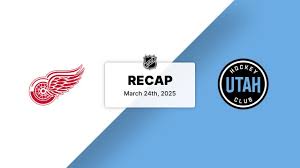 Red Wings Defeat Utah Hockey Club in Low-Shooting Game