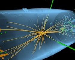 Image of Higgs Boson particle