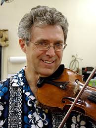 Mark Bagdon of Delmar, NY, switches effortlessly from from fiddle rags to Strauss waltzes. - MARKBAGDON1_20011201