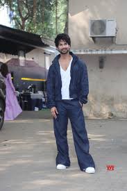 Shahid Kapoor and Triptii Dimri at Mehboob Studio