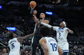 Spurs to face injury-depleted Minnesota in Western Conference semifinals