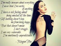 Megan Fox quotes I love on Pinterest | Megan Fox Quotes, Foxes and ... via Relatably.com