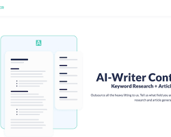 AI Writer AI tool