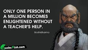 Bodhidharma Quotes with Picture | Bodhidharma Sayings @ Quotespick.com via Relatably.com