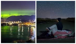 Perseid Meteor Shower and Northern Lights