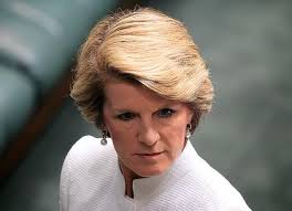 Julie Bishop&#39;s glare, it is said, Could knock any man dead. We know that this power. Was used to devour. Two Liberal leaders. So, do avid news readers - juliebish_20120510153513188864-420x0