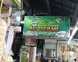 Gambar Es Dawet Telasih Bu Dermi at Pasar Gede Solo