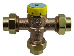 Apollo Valves 34ALF Series 1 in. Solder Thermostat Mixing ...