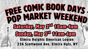 'Celebration of books.' Free Comic Book Day coming up in Elmira area