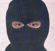 Resultado de imagen para foto de delincuentes enmascarados