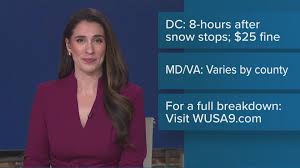 Sidewalk shoveling deadlines in some areas