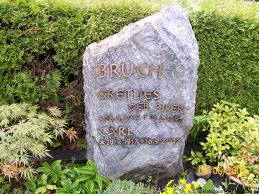 Grab von Carl Bruch (28.09.1917-16.09.2007), Friedhof Marcardsmoor