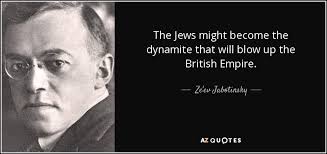 Ze&#39;ev Jabotinsky quote: The Jews might become the dynamite that ... via Relatably.com